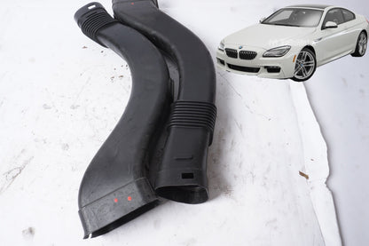 11-13 BMW F10 550i 650i 4.4 N63 AIR INTAKE DUCT ASSEMBLY RIGHT LEFT OEM 072523