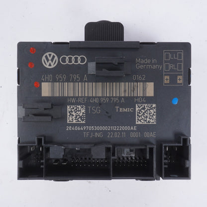2012-2018 AUDI A8 L A8 S8 D4 LEFT DRIVER REAR DOOR CONTROL MODULE UNIT OEM