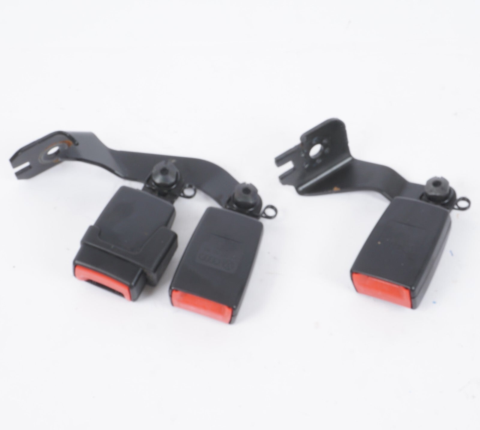 12-17 AUDI A8L A8 Rear Seat Belt Buckle Latch SET OF 3 OEM