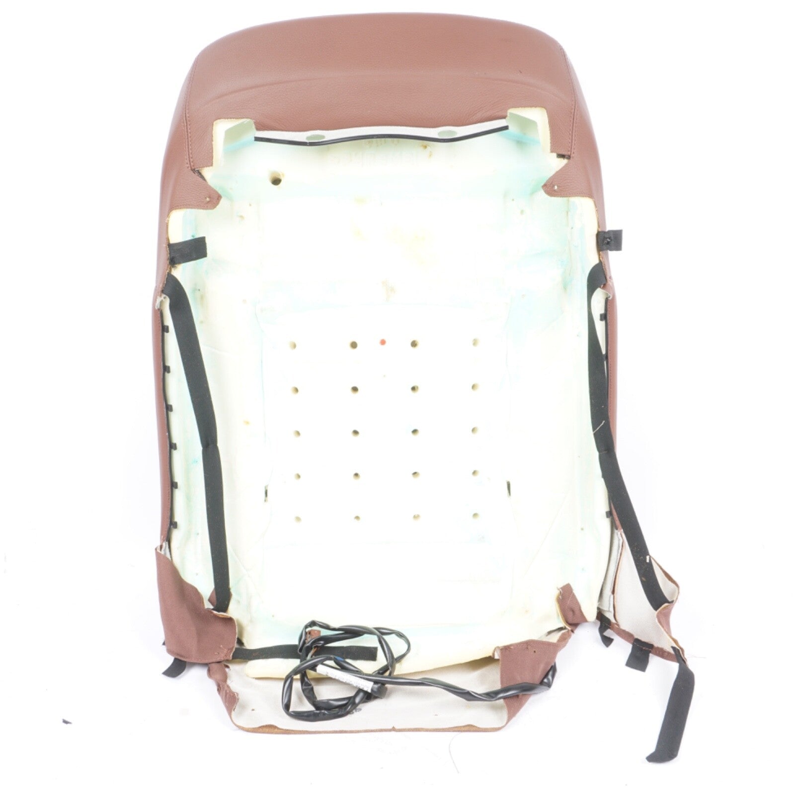 11-16 BMW 528 535i 550i UPPER SEAT CUSHION LEATHER FRONT LEFT DRIVER BACKREST