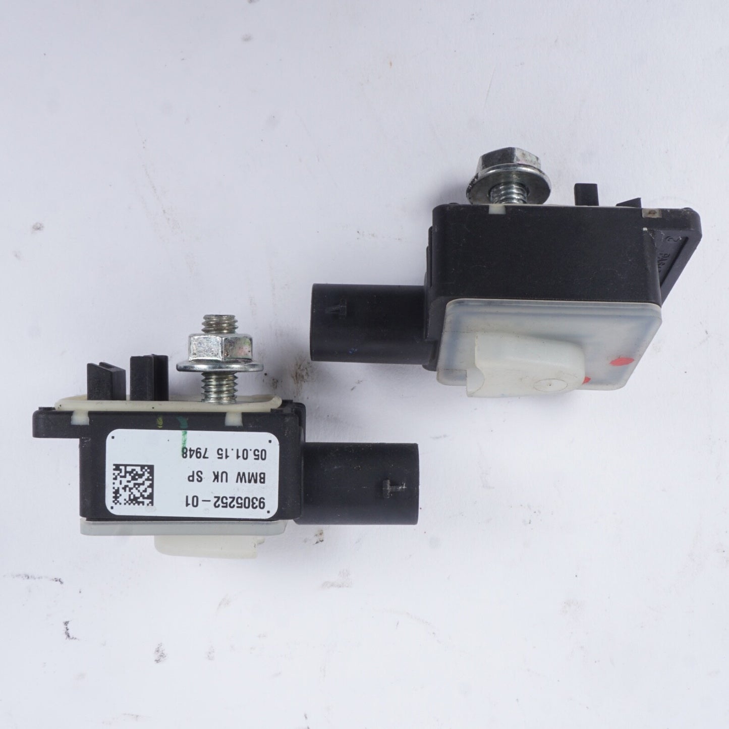 17-19 BMW Mini Cooper CLUBMAN Deployment crash impact sensor 9305252-02 PAIR