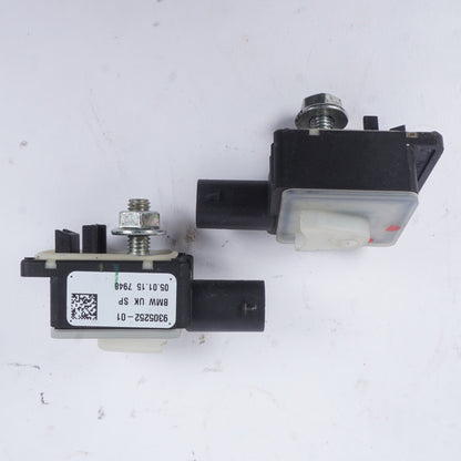17-19 BMW Mini Cooper CLUBMAN Deployment crash impact sensor 9305252-02 PAIR