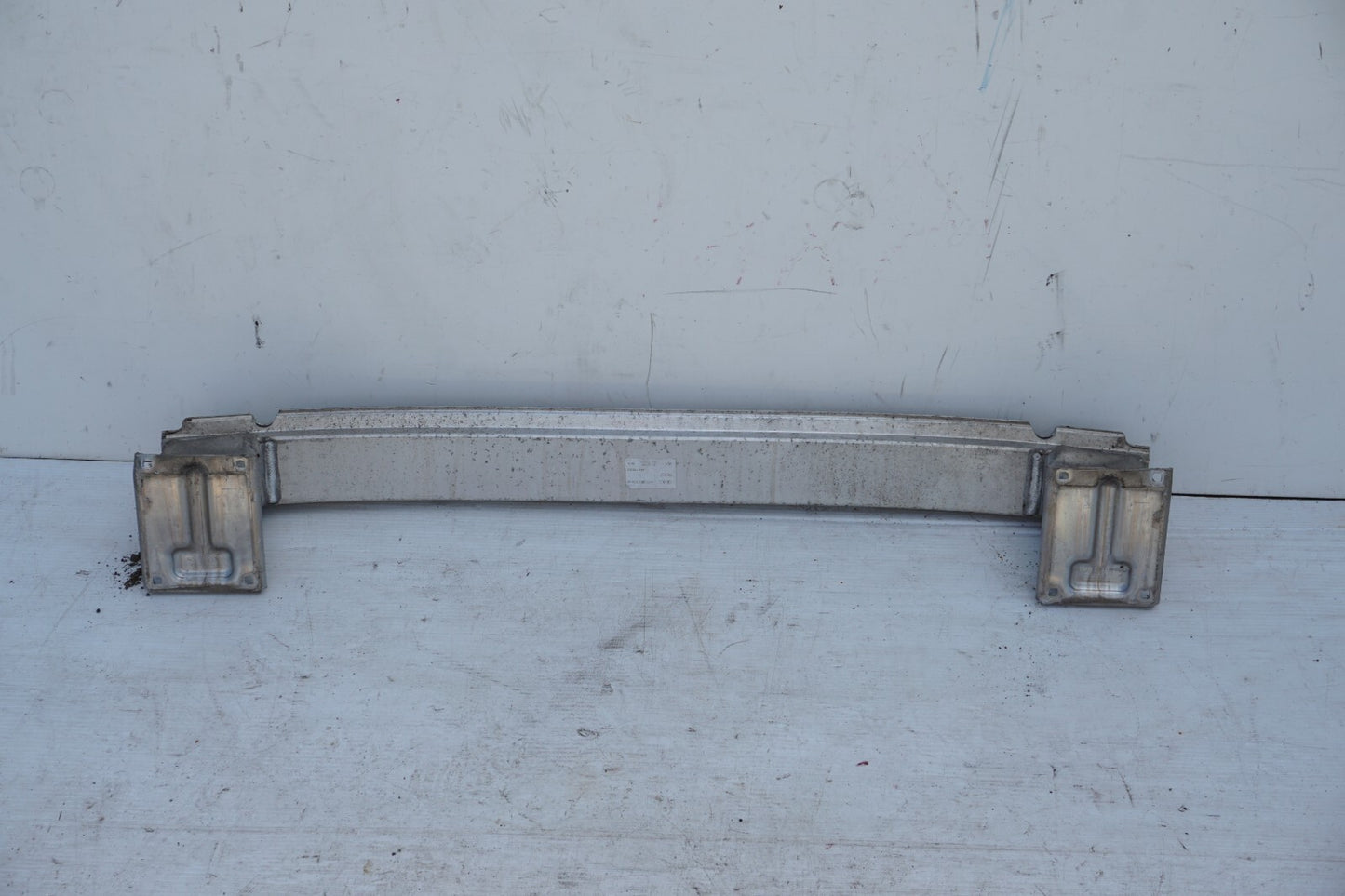 12-17 AUDI A8L A8 REAR BUMPER REINFORCEMENT 4H0807309D OEM