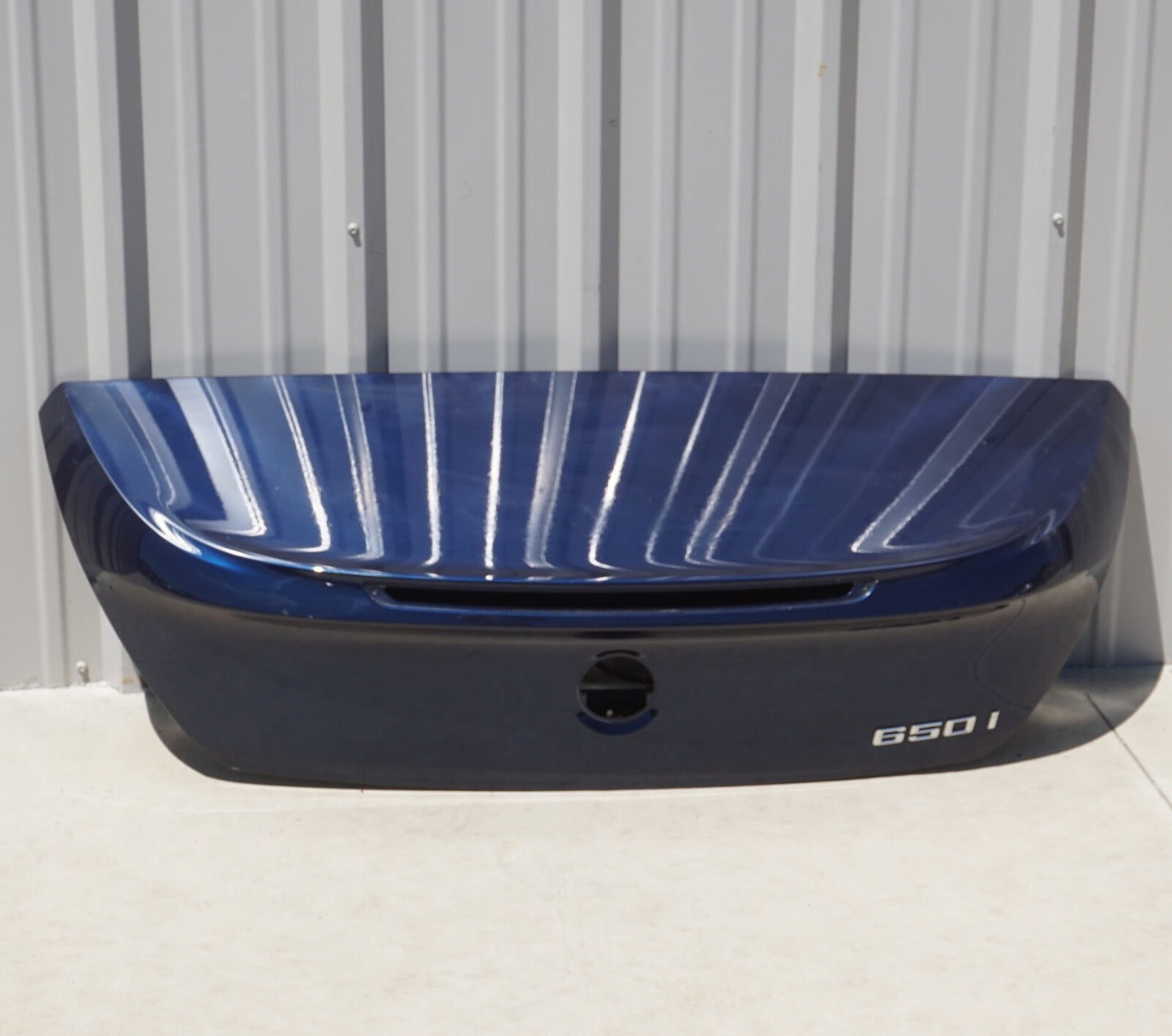 2004 - 2010 BMW E64 645 650 M6 Convertible Rear Trunk Lid Shell Panel