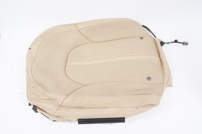 11-17 AUDI A8 A8L S8 REAR RIGHT PASSENGER SEAT BACK BACKREST UPPER COVER BEIGE
