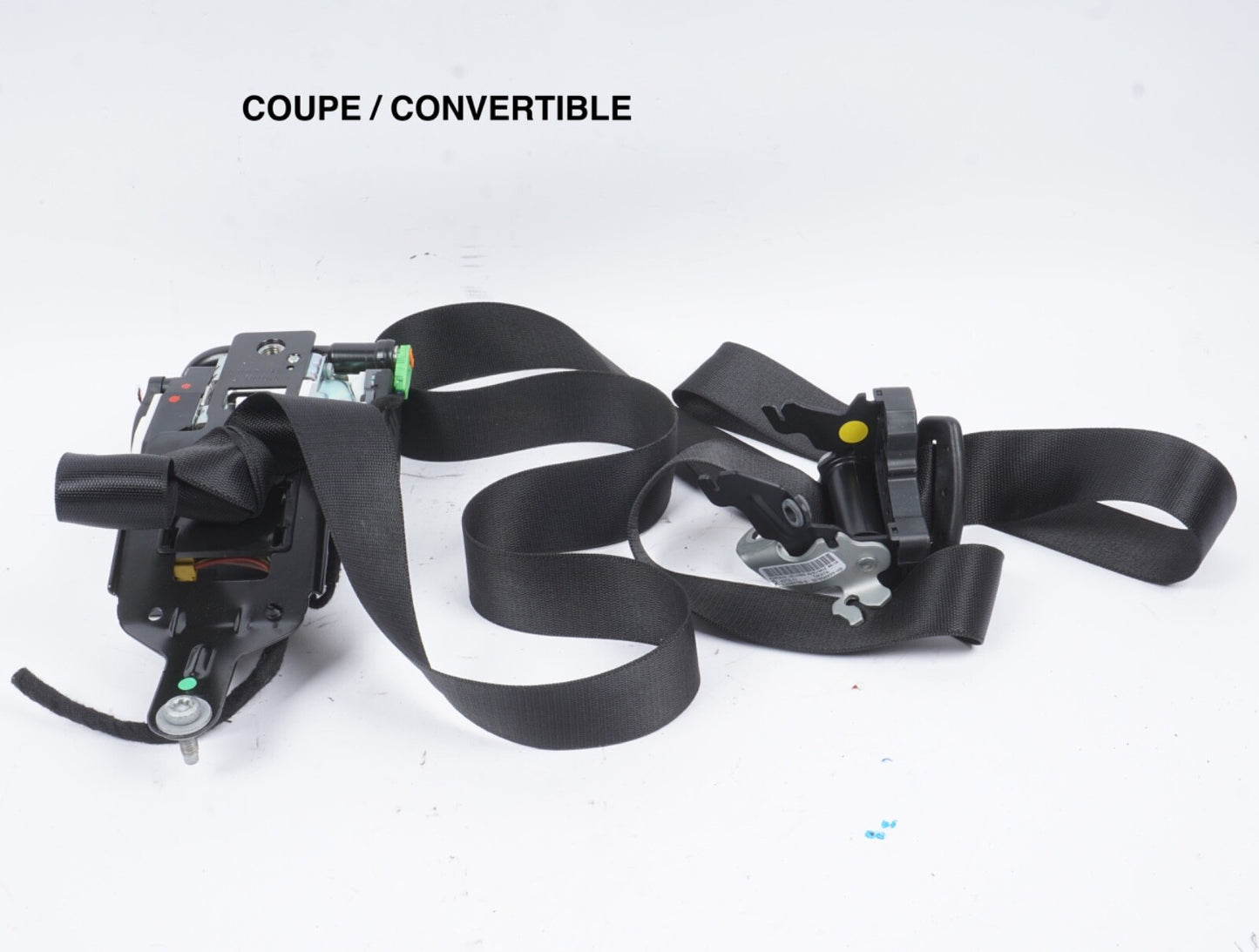 10-13 Mercedes Benz E350 Coupe Passenger Front Seat Belt Retractor Black OEM