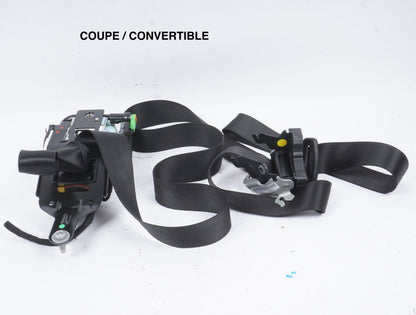 10-13 Mercedes Benz E350 Coupe Passenger Front Seat Belt Retractor Black OEM