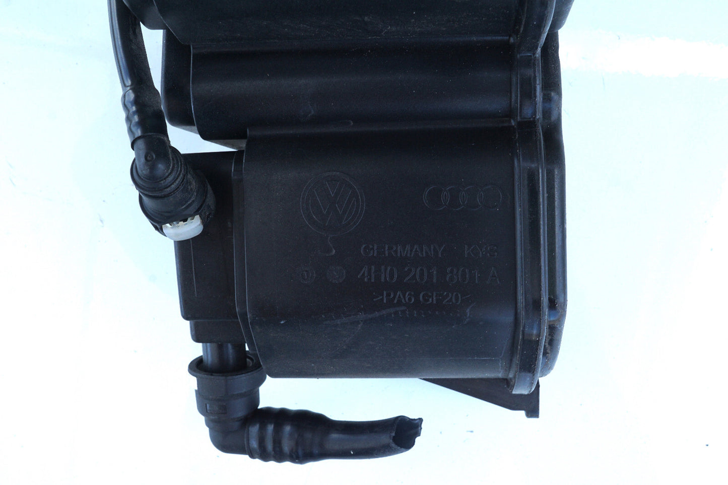 2011-2017 AUDI A8 A8L FUEL EVAP CHARCOAL CANISTER 4H0201801A OEM
