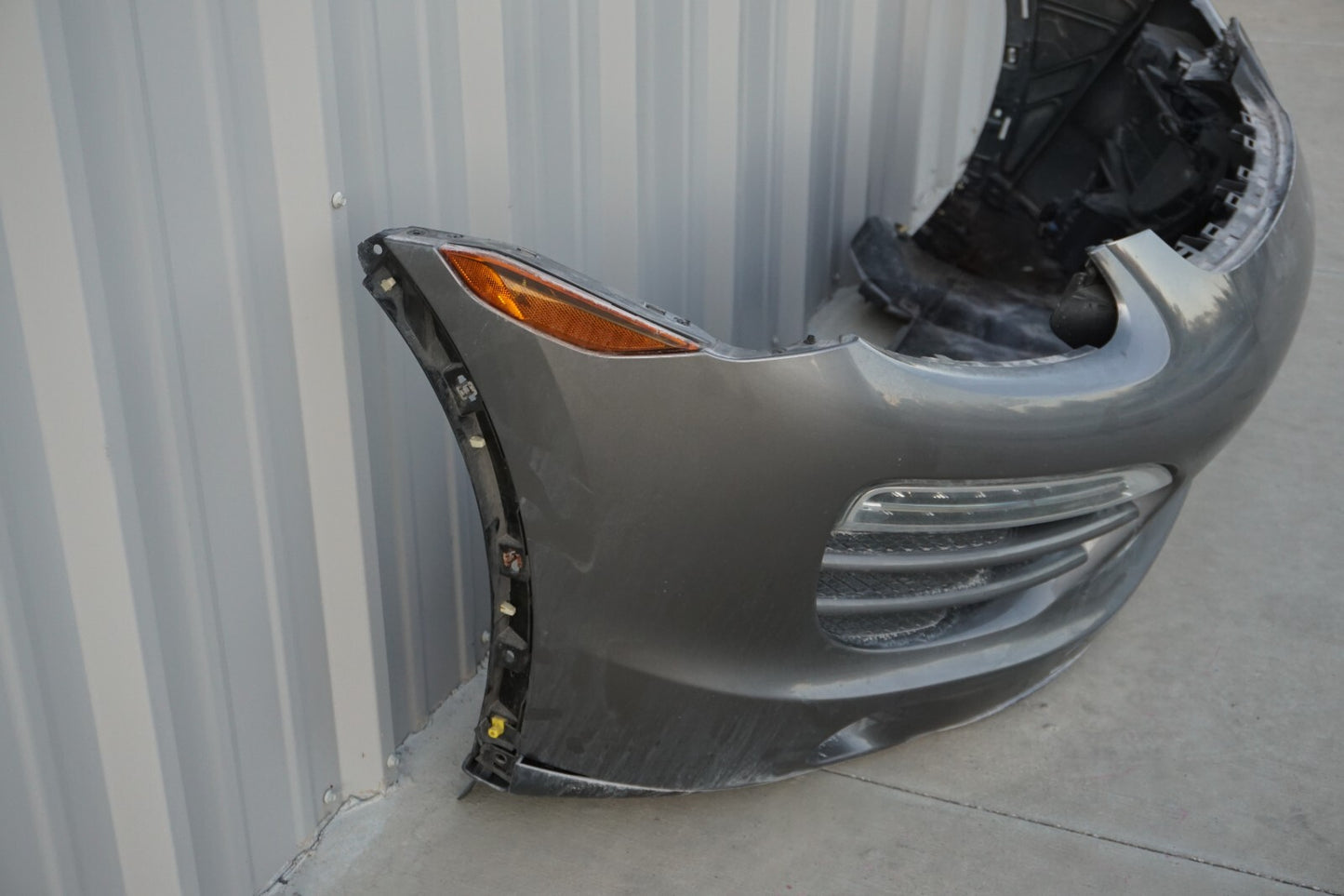 2011-2014 Porsche Cayenne 958 Front Bumper Cover Gray OEM
