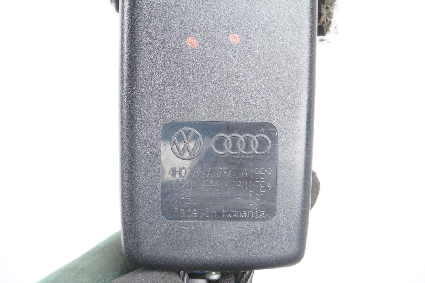 2011 - 2017 Audi A8L A8 Front Right Passenger Seat Belt Buckle Latch OEM