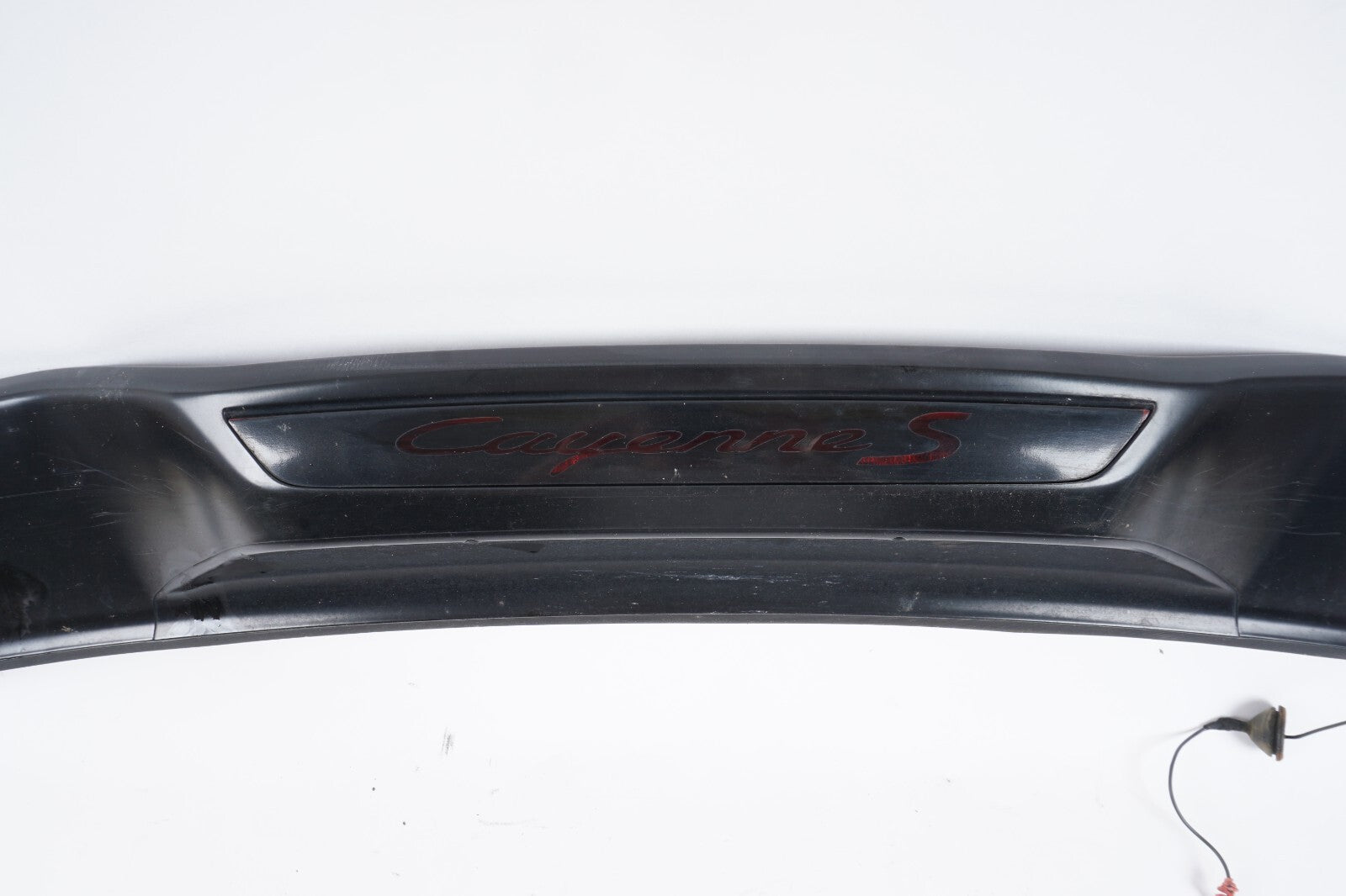 2011 - 2014 PORSCHE CAYENNE REAR TAILGATE TRUNK SPOILER WING W/ THIRD BRAKE OEM