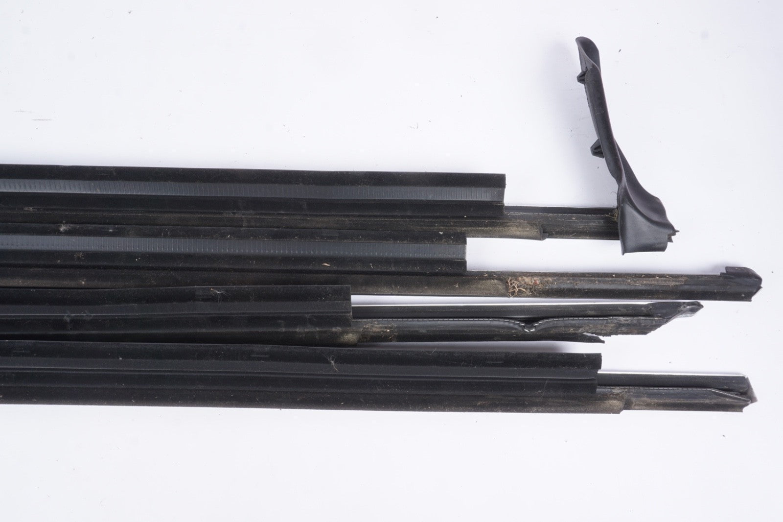 2011-2017 Audi A8L D4 Front Rear Left  Right Door Window Belt Molding Trim  SET