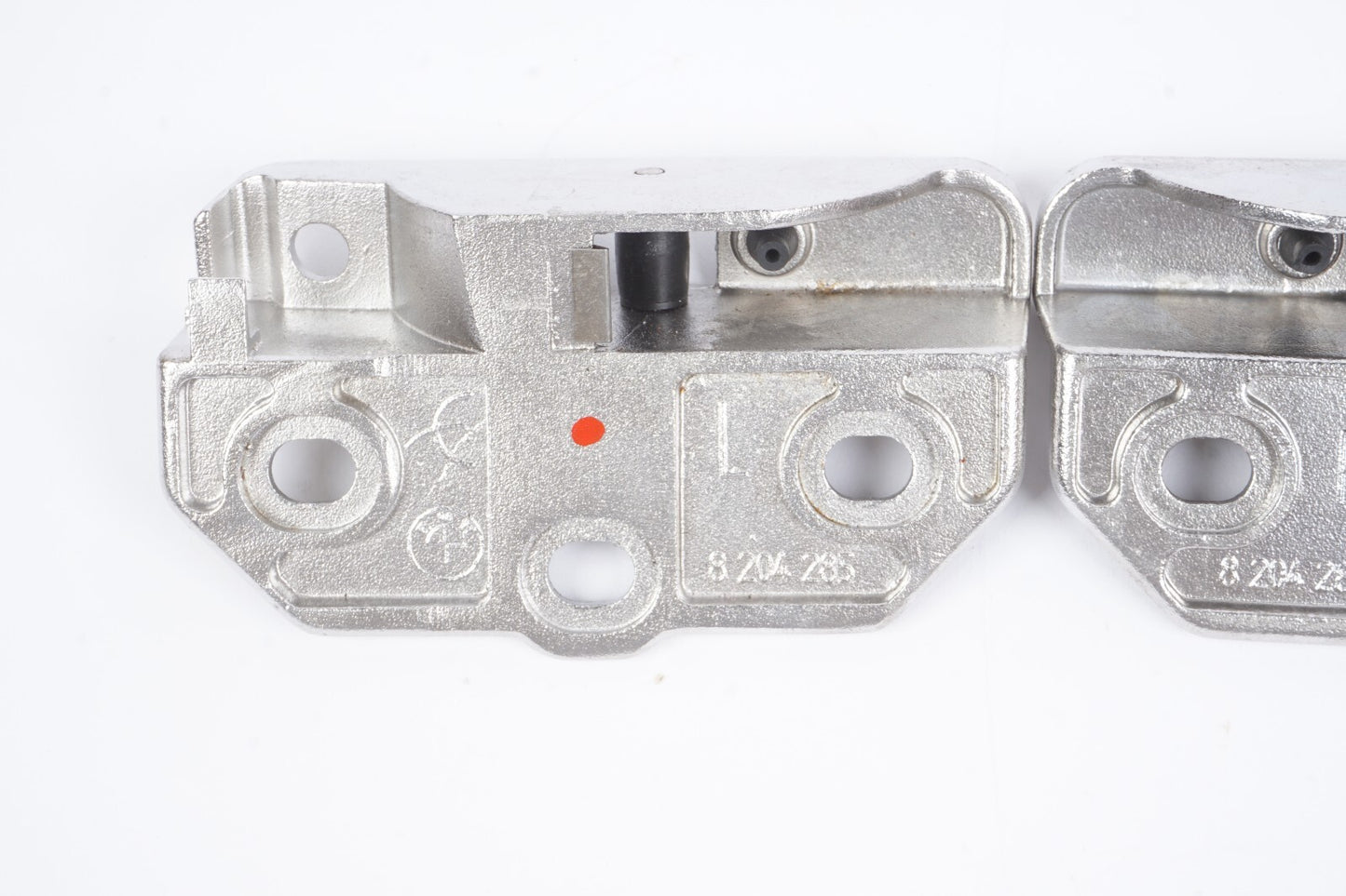 06-10 BMW 650i E64 Convertible Tension Rope Base Plate Set Of 2 OEM