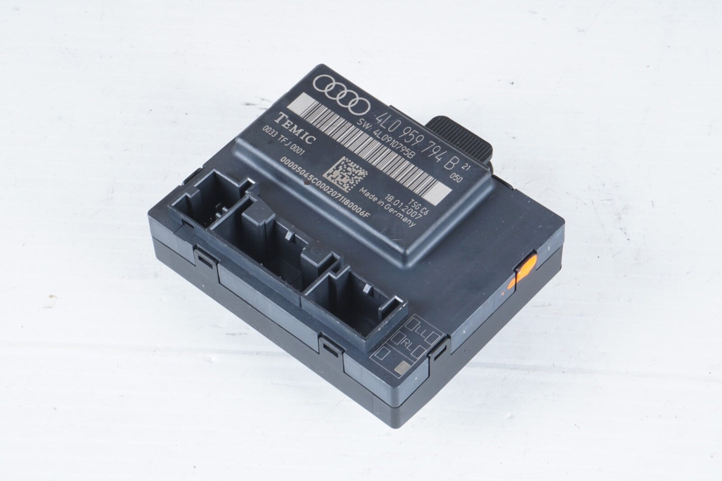 07 08 09 AUDI Q7 REAR RIGHT PASSENGER SIDE DOOR CONTROL MODULE 4L0959794B OEM