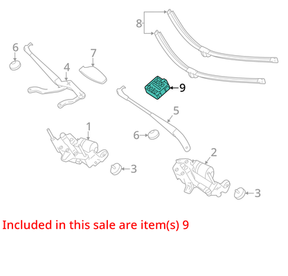 07 - 13 Mercedes W221 S550 S600 sensor, rain / solar light 2218700092