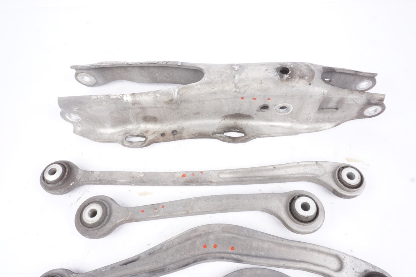 2014 - 2017 MERCEDES S550 W222 REAR LEFT SUSPENSION CONTROL ARM SET OF 5 OEM