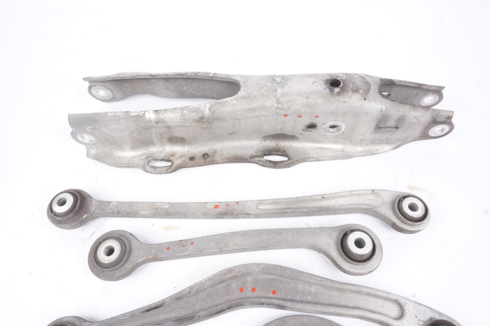 2014 - 2017 MERCEDES S550 W222 REAR LEFT SUSPENSION CONTROL ARM SET OF 5 OEM