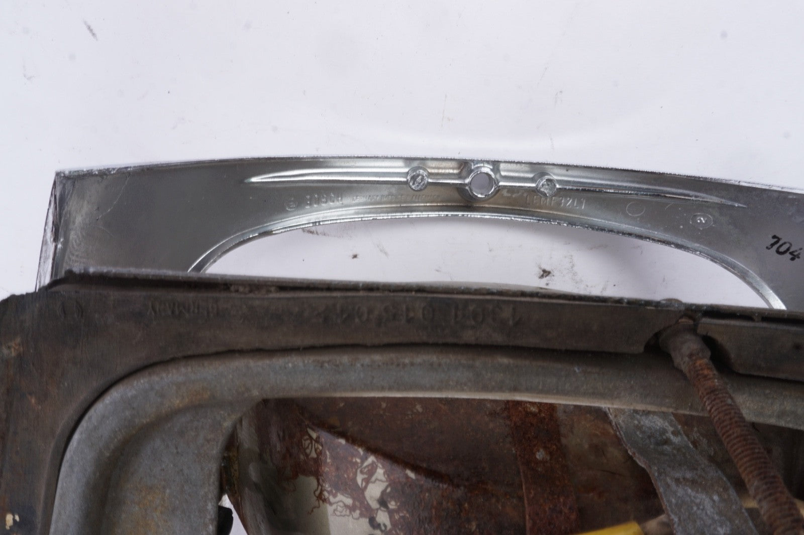 Mercedes EURO HEADLIGHT Chrome Trim Bezel FRAME DOOR RIM w 108 109 111 112