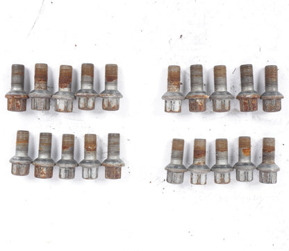 08-14 Mercedes W204 C250 C300 Wheel Lug Bolt SET Of 20 OEM