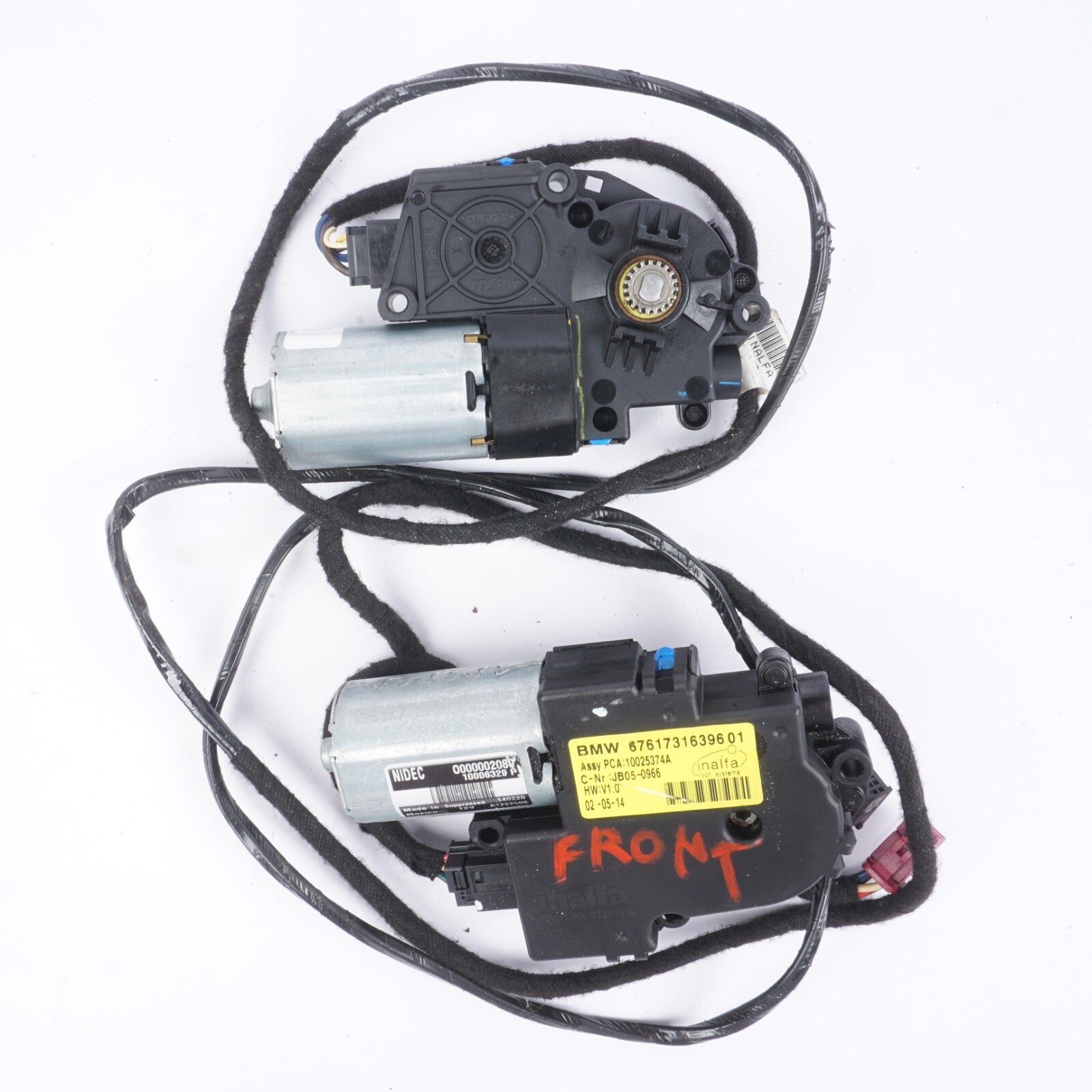 2011 - 2017 BMW F25 X3 XDrive35 Inalfa Sunroof Sun Roof Motor Front OEM