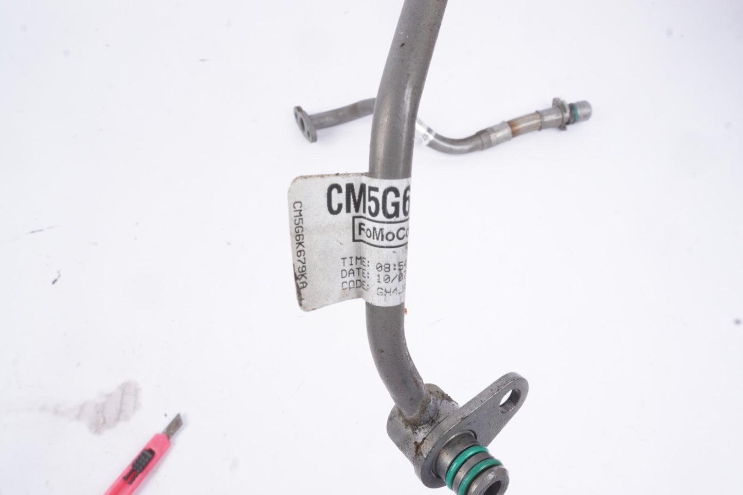 15 -  18 FORD FOCUS 1.0L ENGINE TURBOCHARGER OIL FEED HOSE TUBE PIPE LINE OEM