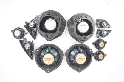 11-17 Mercedes W207 E550 E350 Convertible Audio Speaker Tweeter SET of 11 OEM