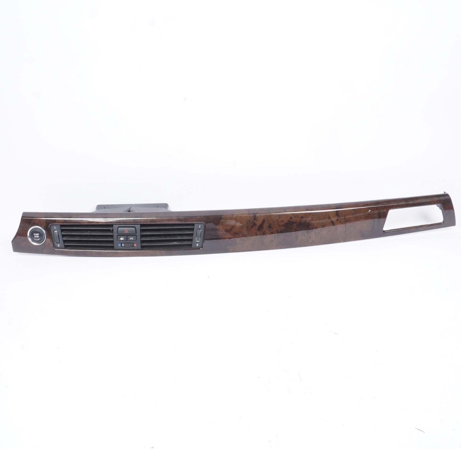 2007-2013 BMW 335I E92 E93 DASHBOARD CENTER AIR VENT W/ MOLDING & SWITCHES OEM