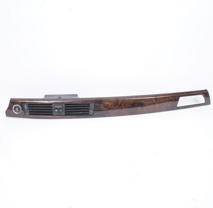 2007-2013 BMW 335I E92 E93 DASHBOARD CENTER AIR VENT W/ MOLDING & SWITCHES OEM