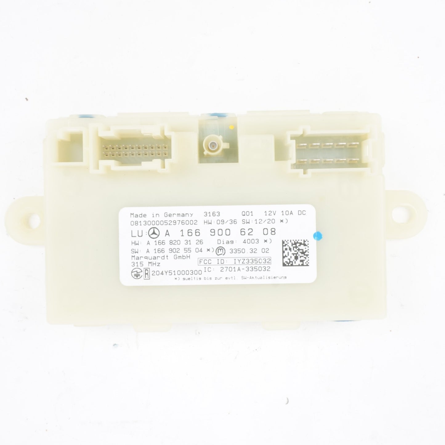 2012-2016 Mercedes ML GL Keyless Entry Computer Module A1669006208 OEM