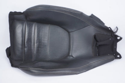 2010-14 MERCEDES E350 W212 COUPE FRONT LEFT DRIVER UPPER SEAT COVER BLACK