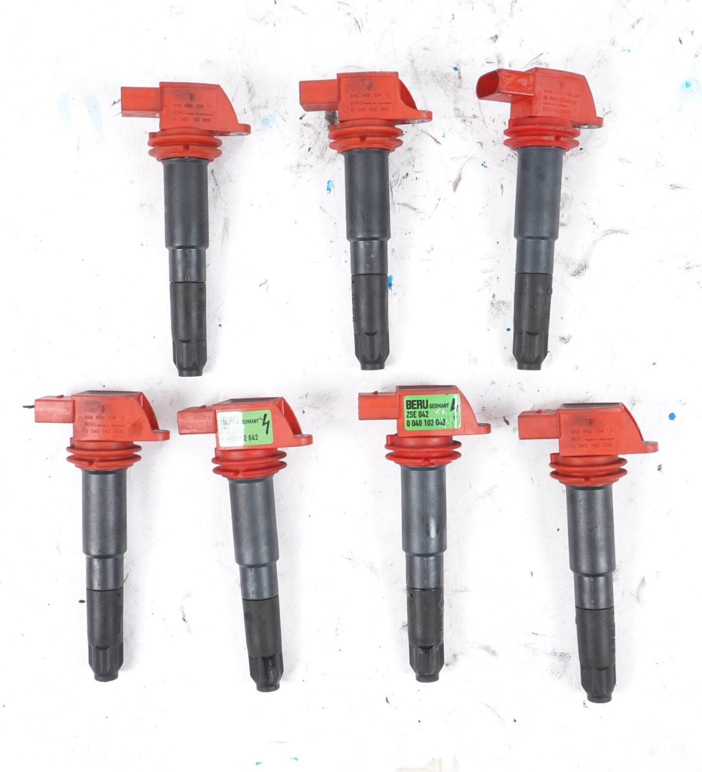 11-18 Porsche Cayenne 958 4.8l Ignition Coil SET of 7 OEM