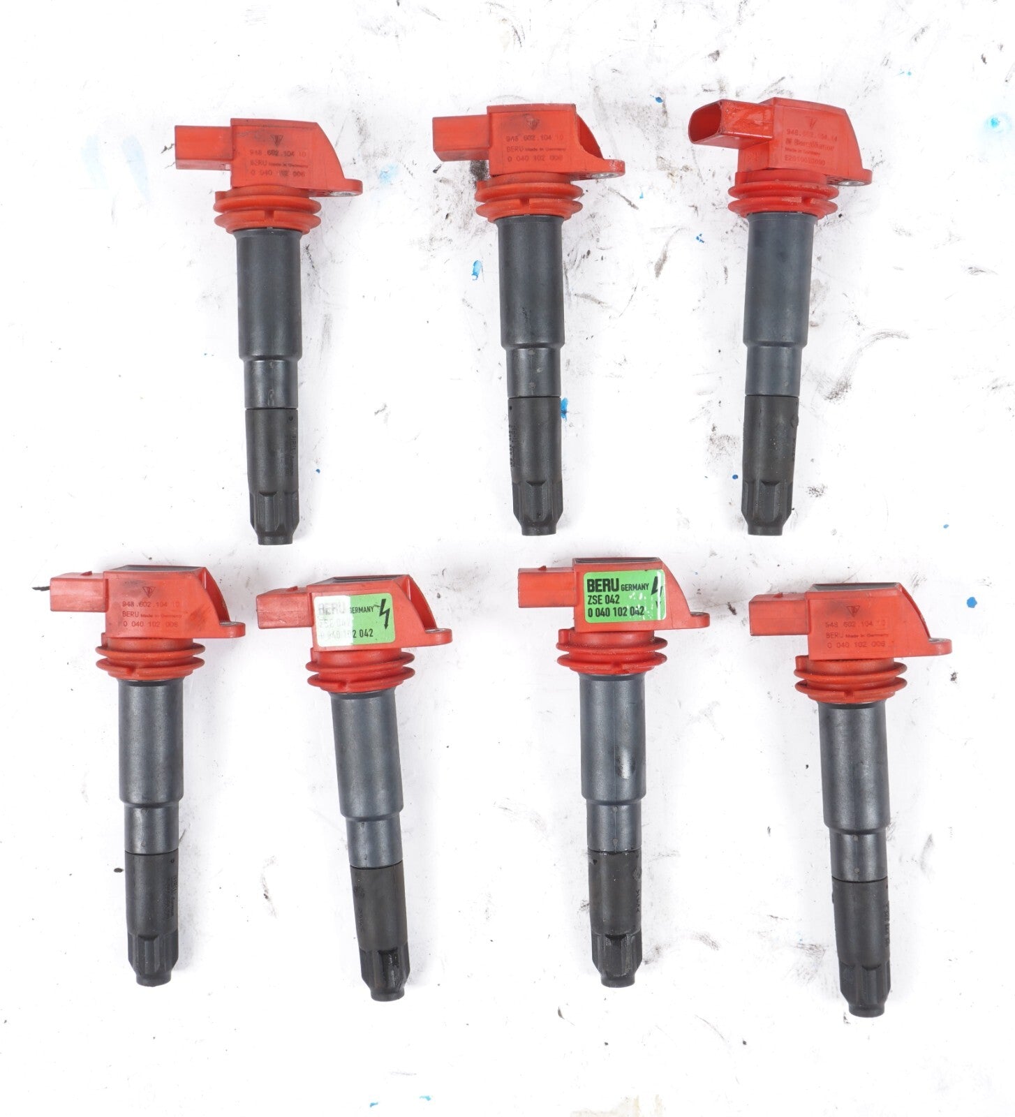 11-18 Porsche Cayenne 958 4.8l Ignition Coil SET of 7 OEM