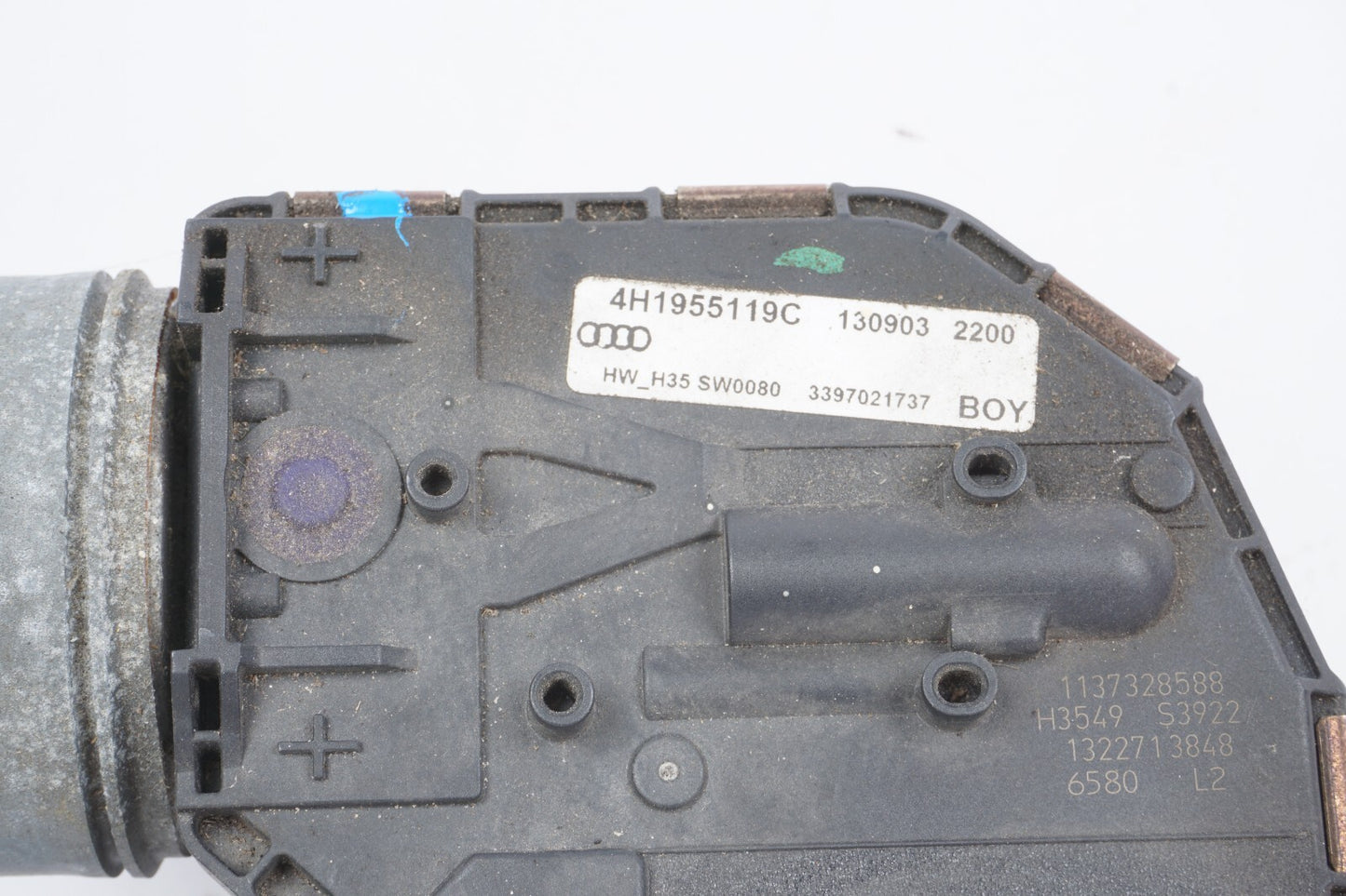 2011 - 2017 Audi A8L A8 Windshield Wiper Motor & Linkage Transmission OEM