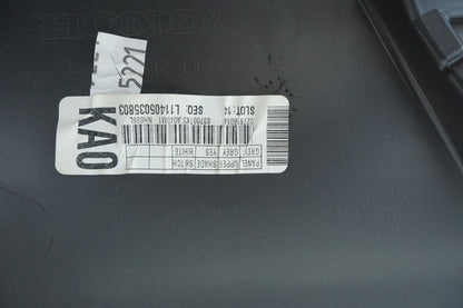 2014 - 2017 HONDA ODYSSEY REAR RIGHT PASSENGER SIDE DOOR PANEL TRIM OEM