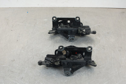 2013-2020 MERCEDES SL CLASS R231 - FRONT HOOD LEFT & RIGHT HINGES PAIR BLACK OEM