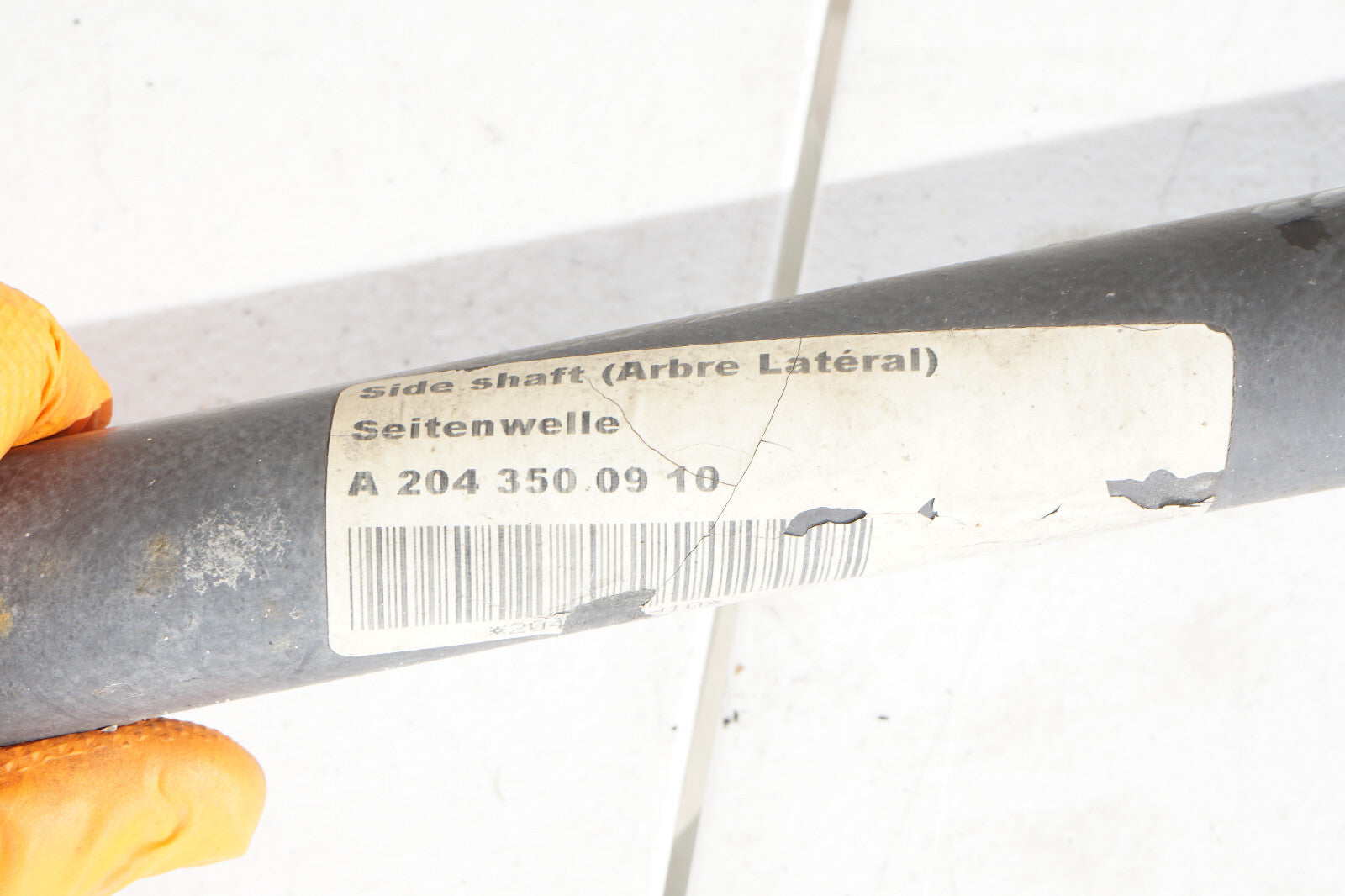 2008 - 2012 MERCEDES C300 W204 RWD REAR AXLE SHAFT RIGHT PASSENGER SIDE OEM