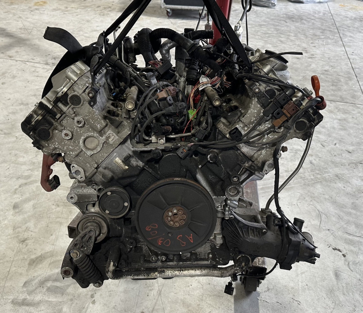 2008 AUDI A8 4.2L ENGINE MOTOR 86K MILES