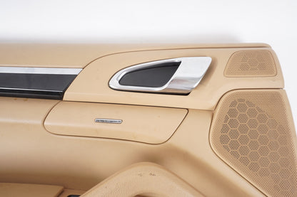 2011-2018 Porsche Cayenne Rear Left Door Panel Driver Beige