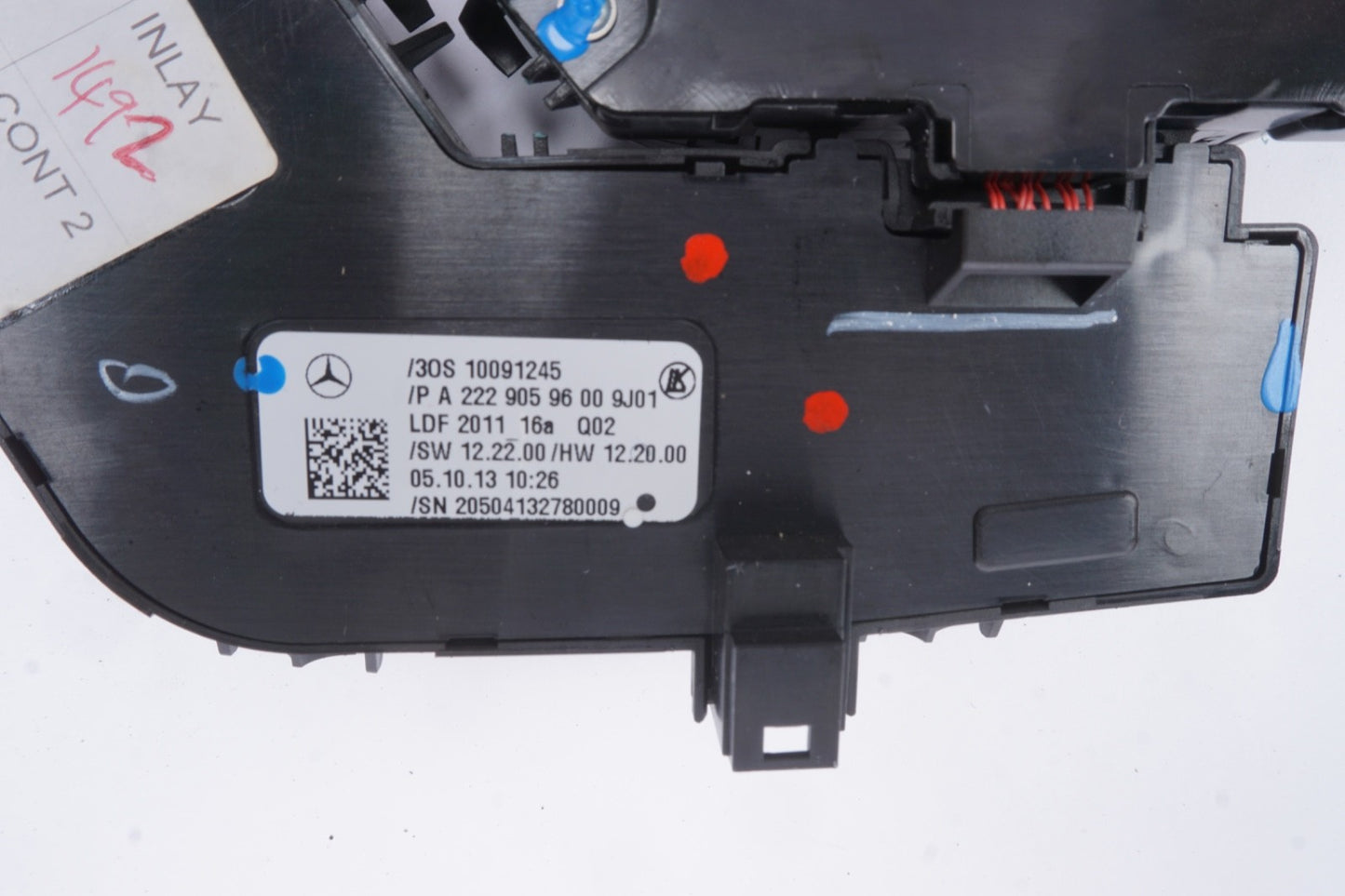 2014-20 MERCEDES S CLASS FRONT RIGHT POWER MEMORY COOLED SEAT CONTROL SWITCH OEM