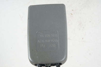 07-14 Mercedes W216 CL550 CL63 AMG Rear Left or Right Seat Belt Buckle Gray OEM