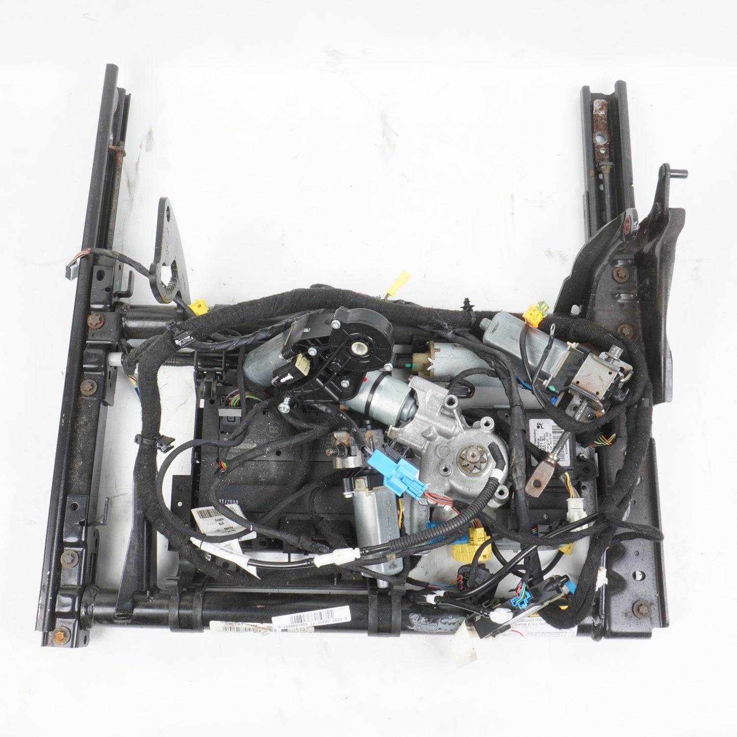 07-13 Mercedes W221 S63 AMG S550 Front Right Seat Rail Track Frame w/Motors OEM