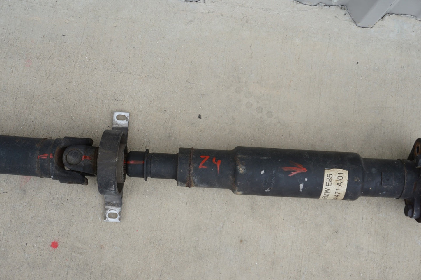 2003-05 BMW E85 Z4 AUTOMATIC DRIVESHAFT DRIVELINE 7514471