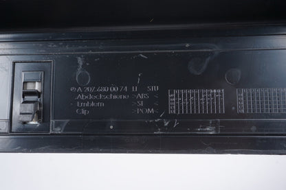 10-16 Mercedes E350 E550 W207 Convertible Left Right Door Sill Scuff Plate Trim