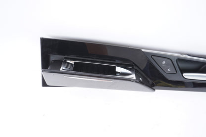 12-17 AUDI A8L REAR RIGHT SIDE INTERIOR DOOR TRIM MOLDING W/ HANDLE  OEM