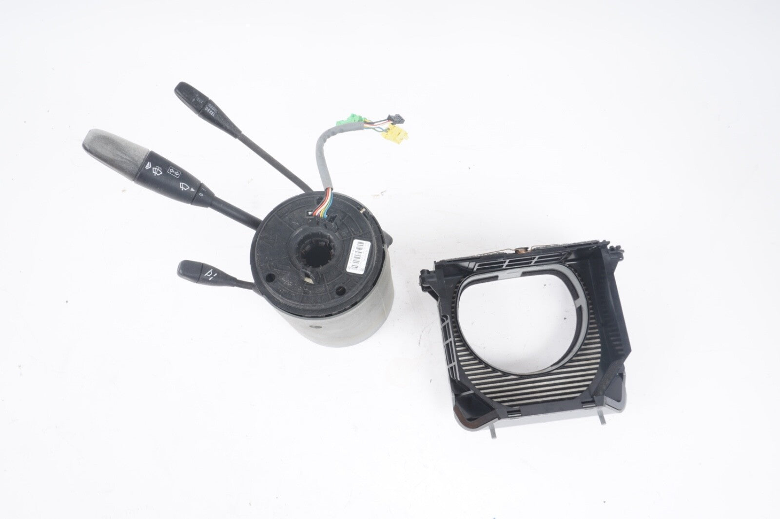 03-06 Mercedes R230 SL500 SL55 AMG Steering Column Switch Clockspring Shroud OEM