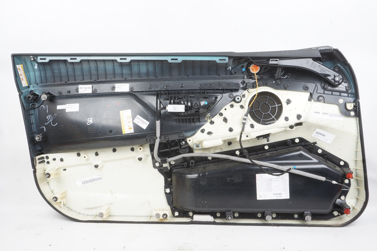 2012 - 2018 BMW F12 F13 640I 650I RIGHT DOOR PANEL BLACK NAPPA LEATHER