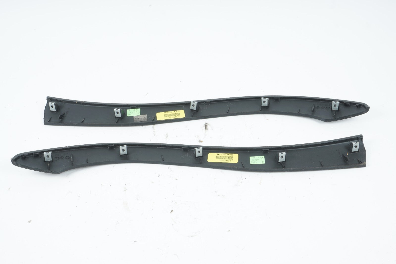 2008 - 2013 BMW X6 CENTER CONSOLE TRIM LEFT & RIGHT WOOD  OEM