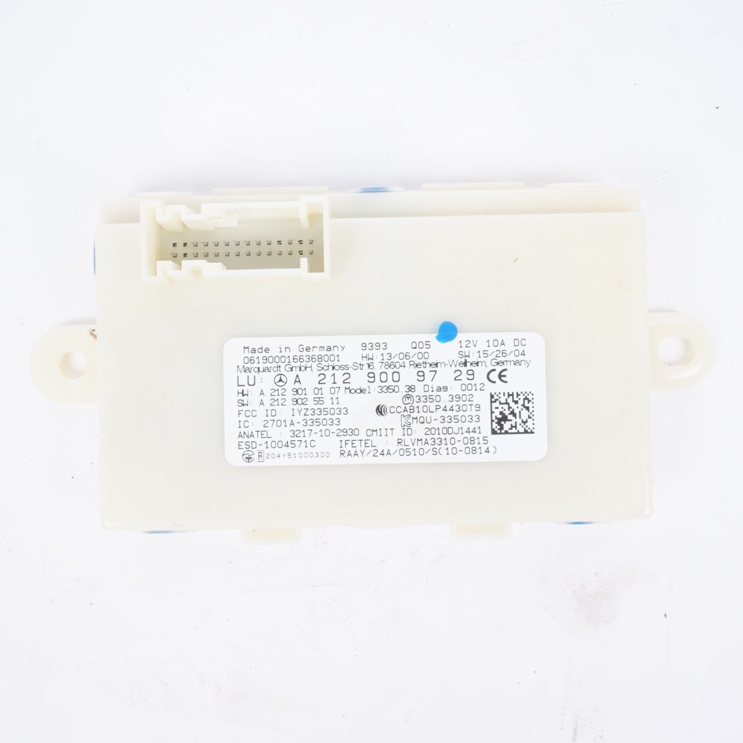 2015 - 2020 MERCEDES GLA250 X156 KEYLESS ENTRY CONTROL COMPUTER MODULE OEM