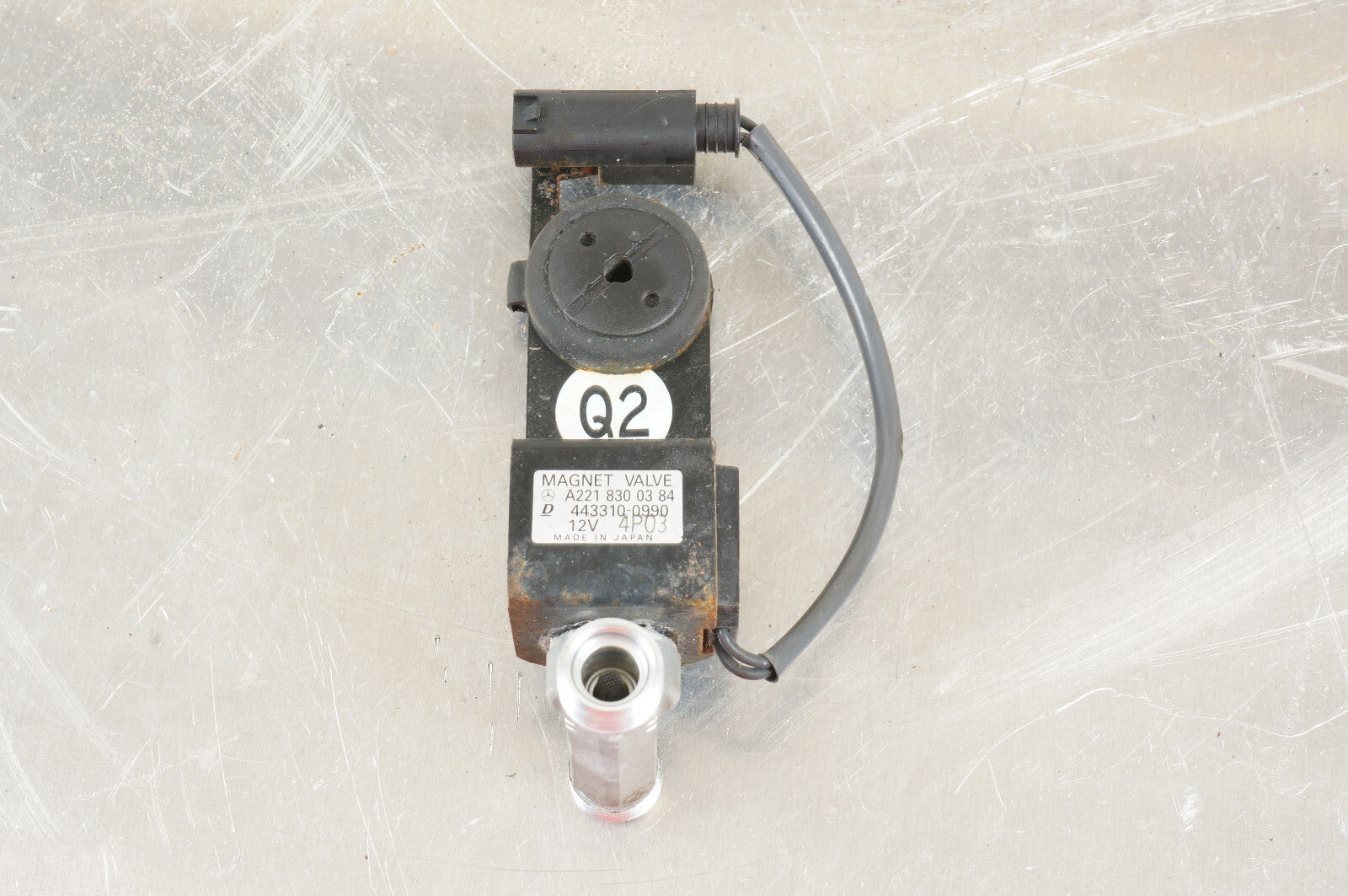 2007 - 2013 MERCEDES-BENZ W221 S63 S65 S600 S550 S450 REAR AC SOLENOID VAVLE OEM
