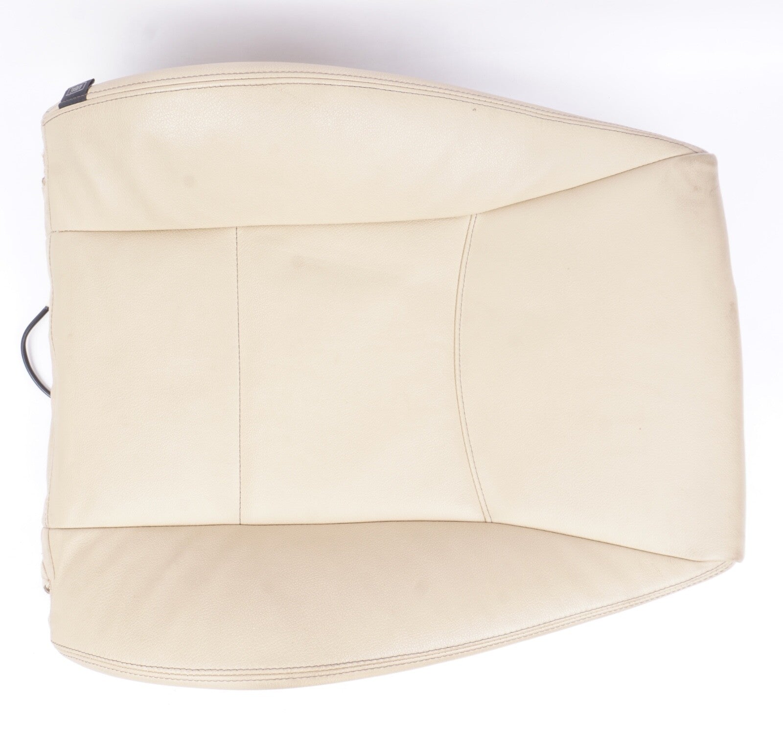 2011 - 2017 BMW X3 - Front Right Upper Backrest Seat Cushion Leather Skin Beige
